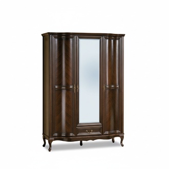 Kleiderschrank Schränke Schrank Schrankwand 3 Türen Holz Neu Italienische Möbel