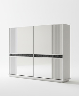 Kleiderschrank Schrank Luxus Holz Schränke Design Möbel Schlafzimmer