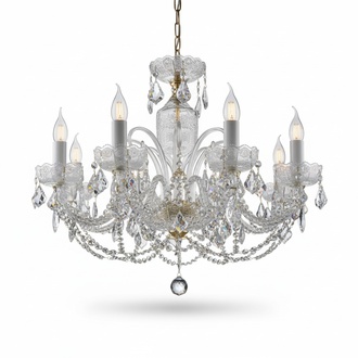 Königlicher Palast Bohemia Kronleuchter Lampe Leuchten 8x Lampen