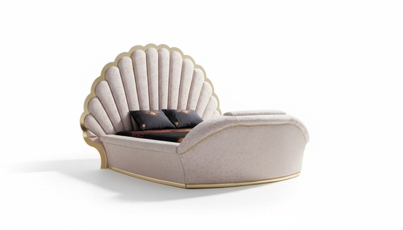 Königliches Bett Luxus Betten Möbel Schlafzimmer 200x200 Einrichtung