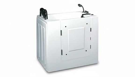 Komfortbadewanne Badewanne Sitzbadewanne mit Tür Pflegebadewanne Bad 100x78 cm