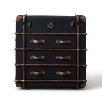 Kommode im Koffer Stil – Vintage Design, Stauraum & Retro Flair