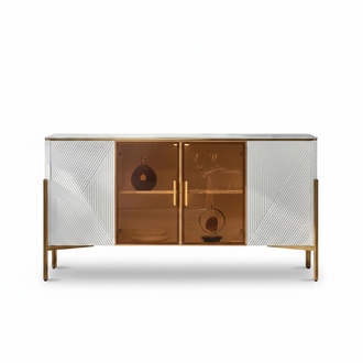 Kommode Regale Design Wohnzimmer Möbel Holz Neu Sideboard Schrank