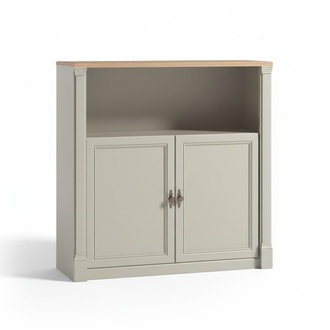 Kommode Sideboard Schrank Grau Holzmöbel Stauschrank Holzschrank