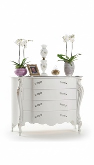 Kommoden weiß schlafzimmer design klassisch luxus holz kommode Sideboard
