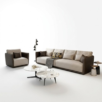 Komplett Set Sofagarnitur 4+1 Sitz Couch Tisch Design Wohnlandschaft 2tlg Set