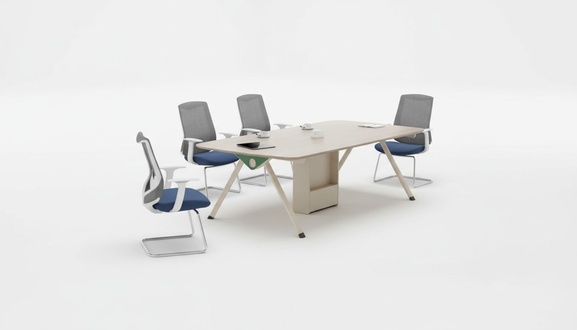 Konferenztisch Holz Büromöbel Design Tisch Einrichtung Arbeitszimmer