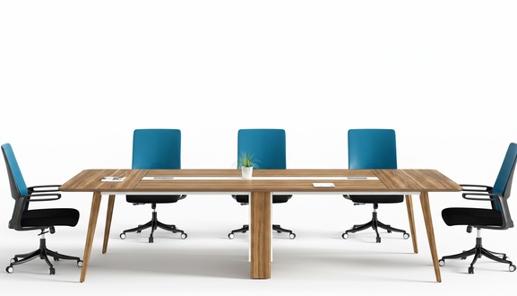 Konferenztisch Modern Büro Tische Besprechungstisch Meeting 320cm groß Tisch neu