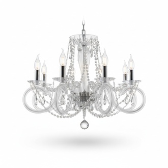 Kristall Kronleuchter Luster Leuchte Deckenleuchte Bohemia Hängeleuchte