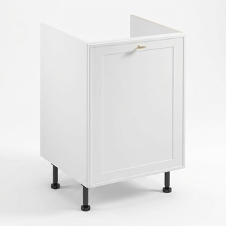 Küchenschrank Standunterschrank Frontschrank Schrankmodul Küche Weiß