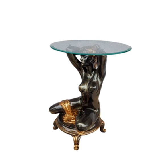 Deko Figur Statue Tische Skulptur 62cm Figuren Statuen Skulpturen Couchtisch