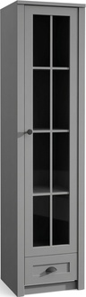 Landhaus Vitrine Schrank Klassisch Möbel Vitrinenschrank Vitrinen Glas Schränke