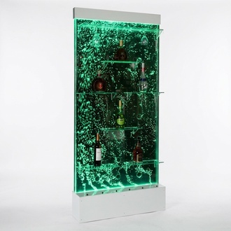 Led Bar Regal Schrank Wasserwand Säule Wände Waterwall Trennwand Wasserwände Neu