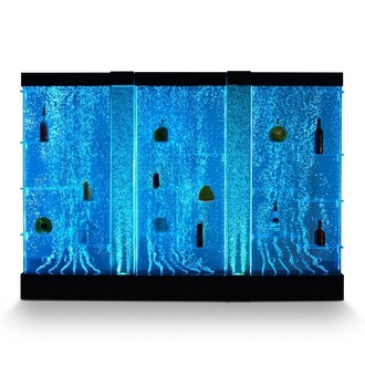 LED Regal Bar Wasser Wand Säule Beleuchtete Wasserwände Bar Theke Regal Möbel
