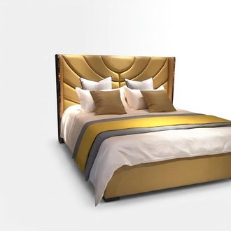 Leder Bett Polster Design Luxus Doppel Hotel Betten Holz Schlaf Zimmer Leder Ehe