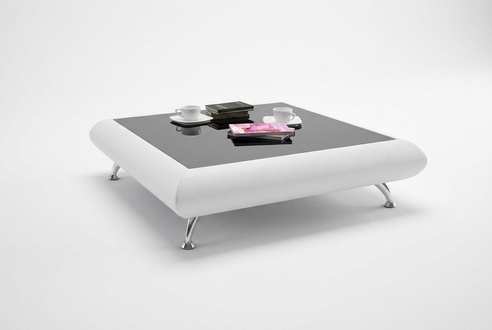 Leder Couchtisch Tisch Couchtische Glas Tische Designer Beistelltisch Wohnzimmer