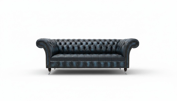 Ledersofa Sofa Couch Polster Garnitur 3 Sitzer Leder Sofas Couchen
