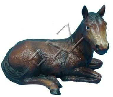 Design Pferd Figur Garten Statue Skulptur Figuren Skulpturen Dekoration