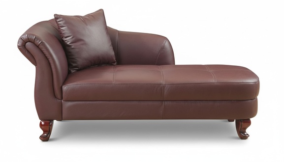 Lounge Liege Ottomane Polster Sofa Büro Relax Leder Chaiselongues Neu 1672