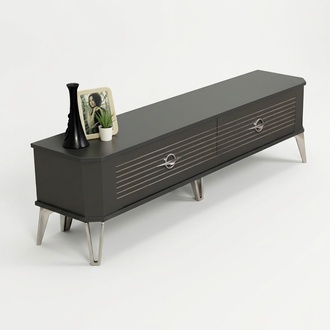 Luxuriöser TV-Lowboard mit klaren Linien und eleganter Verarbeitung