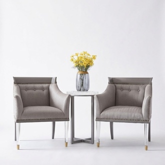 Luxus Design Möbel Italienische Stil Sessel Wohnzimmer Lounge Club Relax Sofa
