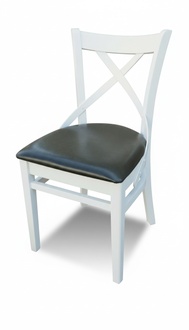 Luxus Design Polster Stuhl Stühle Sitz Lehn Büro Office Esszimmer Holz K66 NEU