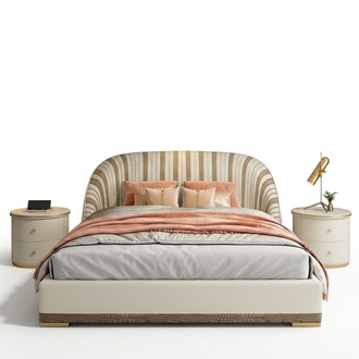Luxus Doppelbett Betten Schlafzimmer Möbel Design Hotel Einrichtung