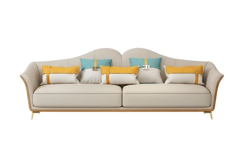 Luxus Dreisitzer Couch Sitz Polster 3 Sitz Polster Couchen Loung Club Neu Sofa