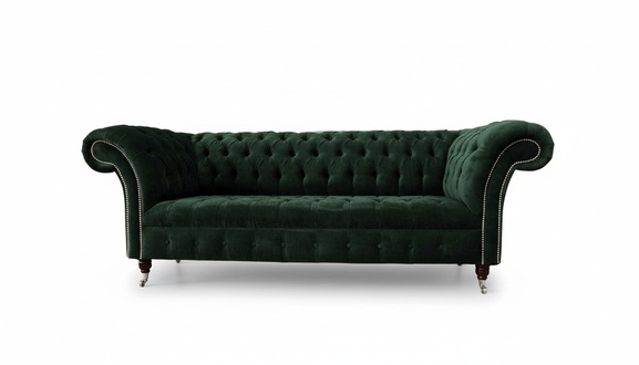 Luxus Dreisitzer Grün Sofa 3 Sitzer Sofas Sitz Design Möbel Couchen99