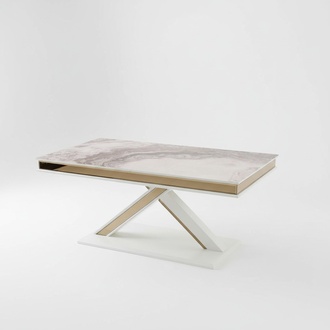Luxus Esstisch Ausziehbarer Tisch Holz Tische Modern Esszimmer Design Neu