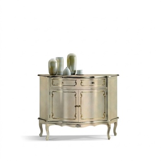 Luxus Italienische Holz Möbel Kommode Weiß Buffet Schrank Wohnzimmer Kommoden