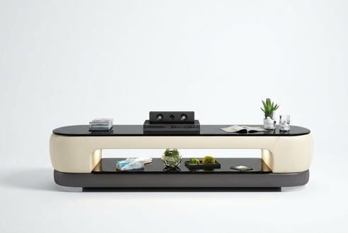 Luxus Kommode Leder xxl Kommoden Luxus Schrank Sideboard Low Board Fernsehtisch