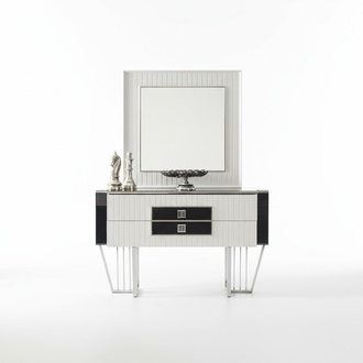 Luxus Kommode Sideboard Spiegel 2tlg Kommoden Schlafzimmer Design Möbel