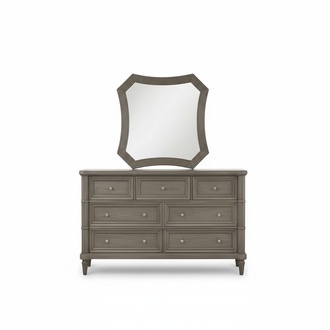 Luxus Kommode Spiegel Style Design Möbel Modern Schlafzimmer Kommode neu braun