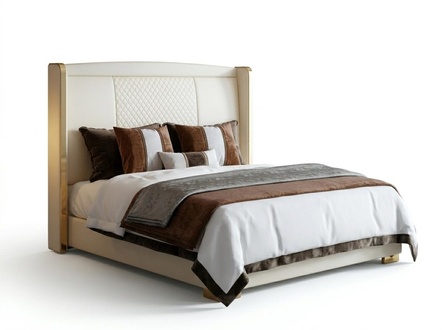 Luxus Schlafzimmer Bett Polster Design Luxus Doppel Hotel Ehe Betten 150/180x200