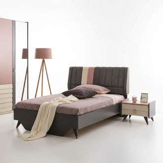 Luxus Schlafzimmer Nachttisch Betten Bett Komplett Set Design Einrichtung