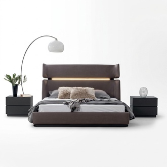 Luxus Schlafzimmer set Bett mit 2х Nachttische Modernen Designen Set