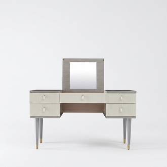 Luxus Schminktisch Design Tische Kosmetik Frisier Spiegel Konsole Schlafzimmer