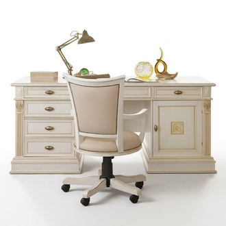Luxus Schreibtisch Tisch Büro Office Antik Stil Barock Rokoko Schreibtische Neu