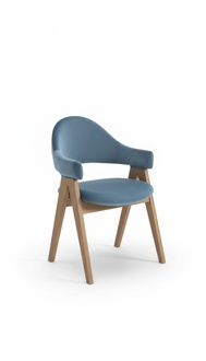 Luxus Sessel Set 8x Stuhl Gruppe Sitz Lehn Stühle Garnitur Holz Massiv Polster