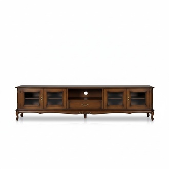 Luxus Sideboard tv Schrank rtv Design Italienische Möbel Wohnzimmer Holz Barock Stil