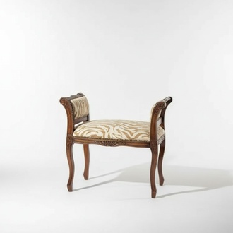 Luxus Sitzbank Sitzmöbel Klassische Designer Bank Hocker Polsterbank