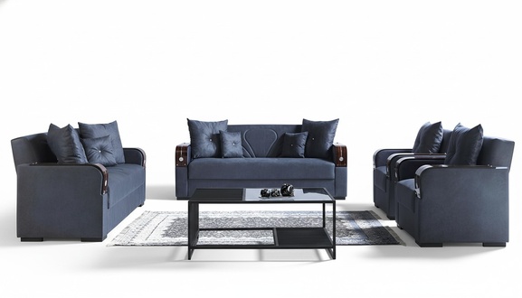 Luxus Sofagarnitur Komplett Couch Sofa Modern Garnitur Wohnzimmer