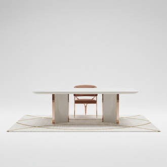 Luxus Tische Esszimmer Tisch Esszimmer Moderner Gold Edelstahl Sofort