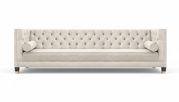 Luxus Viersitzer Sofa Couch Designer Luxus Wohnzimmer Chesterfield Neu