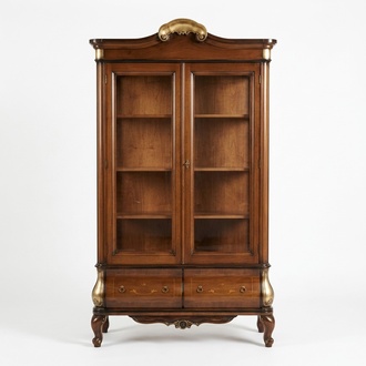Luxus Vitrine Ausgefallene Möbel Schrank Vitrinen Glas Holz Schränke