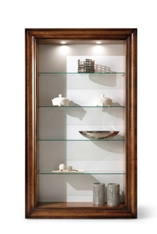 Luxus Vitrine Holz Möbel Schränke Regal Aktenschrank Glasschrank Antik