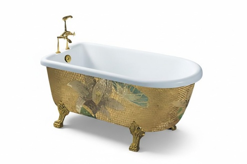 Luxuswanne Badewanne Relaxwanne Komfortwanne Design-Badewanne 150x76 cm