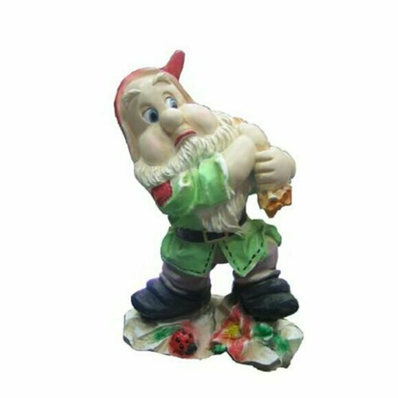 Garten Haus Dekoration Figur Statue Skulpturen Deko Figuren Zwerg Handarbeit M27