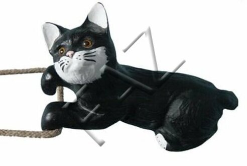 Design Katze Figur Garten Statue Skulptur Figuren Skulpturen Dekoration